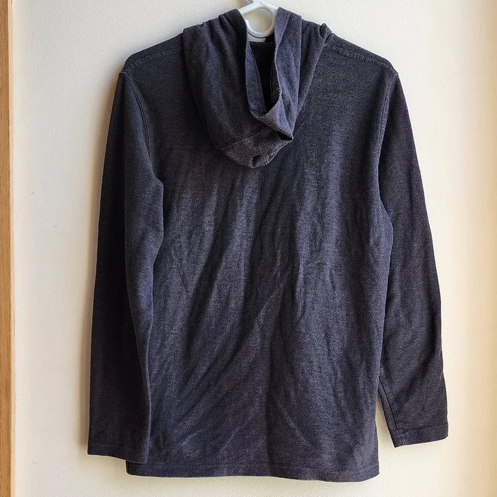 Levi's Black Hooded Jersey Size Medium
